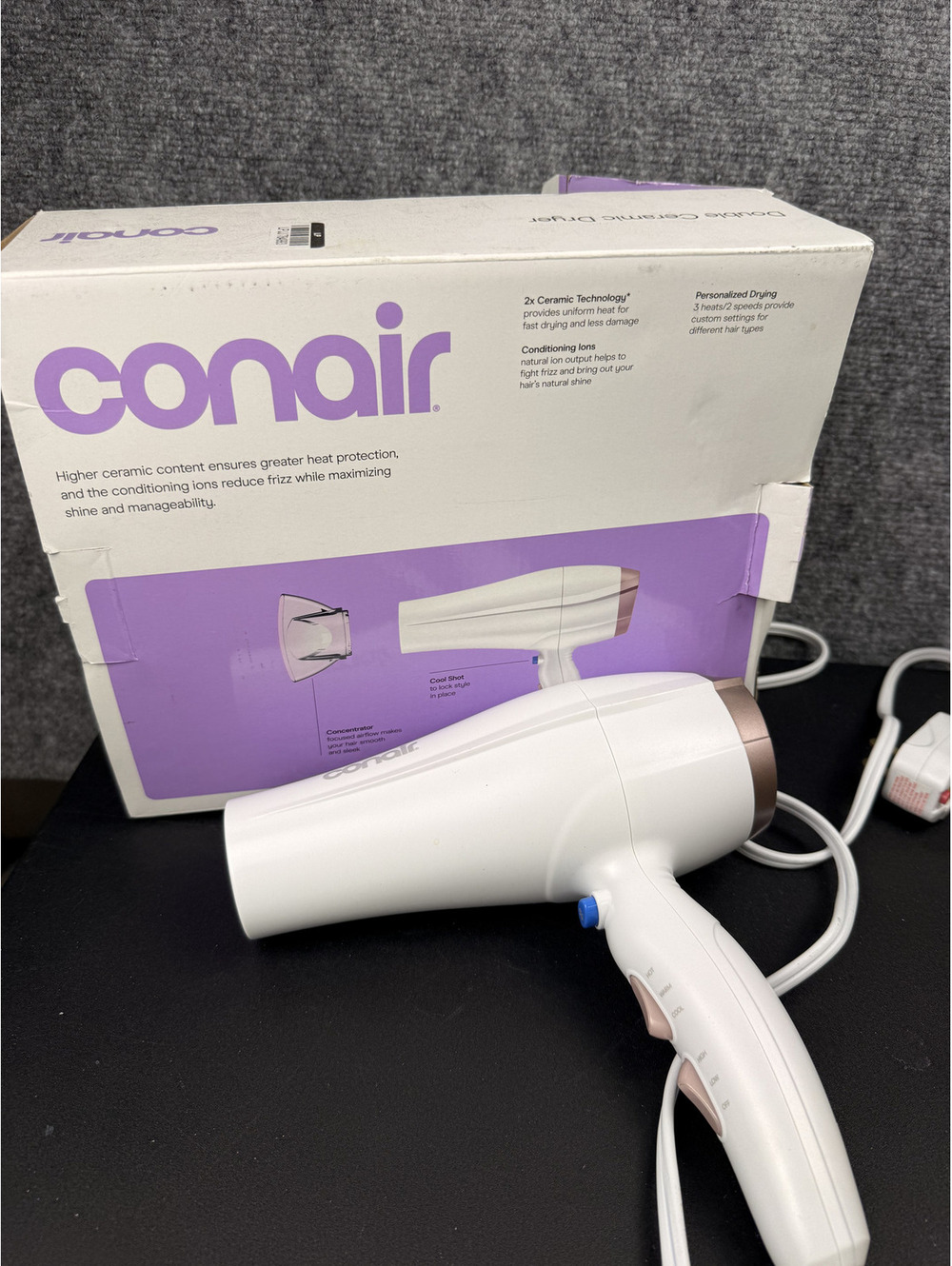 Conair Ceramic Technology Hair Dryer with Conditioning Ion